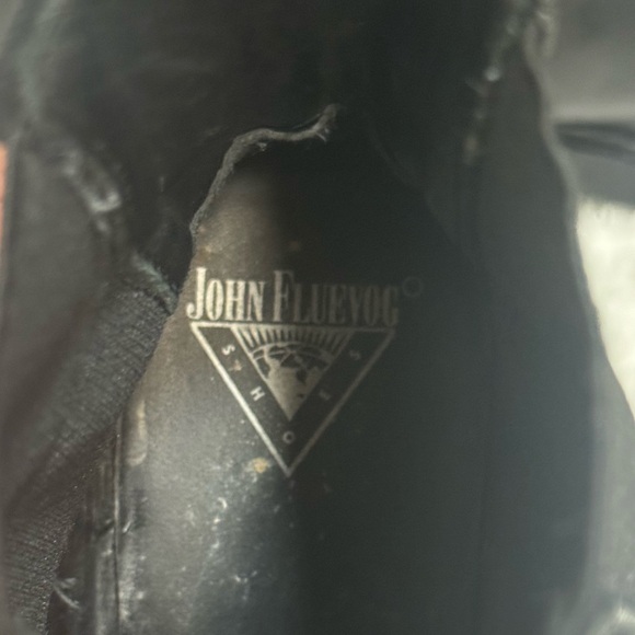 John Fluevog Slacker Nap Crepe Soled Chelsea Boots in Black 8 - Picture 4 of 7